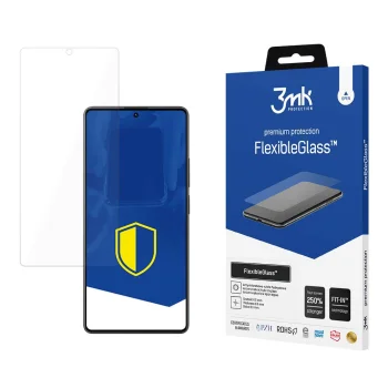 3mk FlexibleGlass hibrīda aizsargstikls Poco M6 Pro 4G