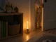 LED nakts lampa ar kustības sensoru, USB-C, silta gaisma, brūna