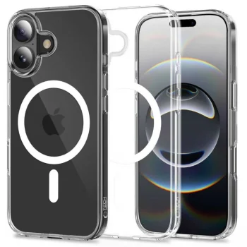 Tech-Protect FlexAir Hybrid MagSafe vāciņš priekš iPhone 17, caurspīdīgs