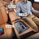 Auto lādētājs Joyroom JR-CCL07 3-in-1 ar ievelkamu Type-C kabeli 30W, tumši pelēks