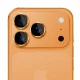 3mk Lens Protection Pro kameras aizsargstikls iPhone 17 Pro / 17 Pro Max, oranžs