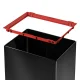 Atkritumu tvertne Hailo Big-Box Swing XL, 52 L, melna