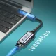 Tech-Protect UltraBoost USB-C uz RJ45 1000Mbps Ethernet adapteris, melns