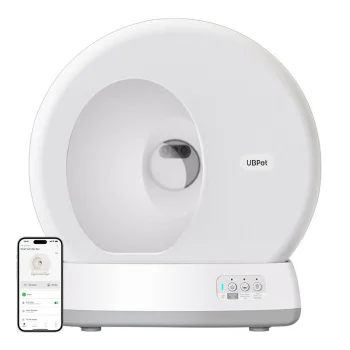 Viedā pašattīrošā kaķu tualete UBPet C10 Līdz 10 kg