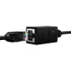 Baseus AirJoy Series RJ-45 Ethernet kabeļa savienotājs Melns