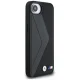 BMW Oversized Stripes MagSafe vāciņš Apple iPhone 16e Melns