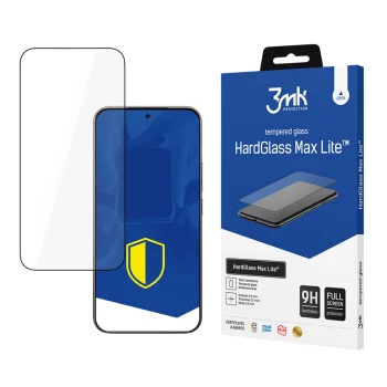 3mk HardGlass Max Lite aizsargstikls Xiaomi 15T 5G, melns