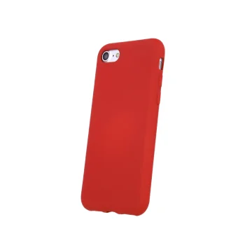Samsung Galaxy S23 Ultra (SM-S918) Matt Silicone Color Case Cover, Red | Silikona Vāciņš Maciņš Apvalks Bampers