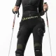 Gurnu aizsargšorti Qunature Ski Advanced L, slēpošanai un snovbordam, melni