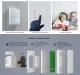 Sonoff M5-2C-80M Viedais Sienas Slēdzis, Wi-Fi, Matter, Melns