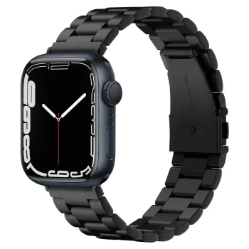 Spigen Modern Fit Band siksniņa priekš Apple Watch 4-8 / SE / Ultra (42/44/45/49 mm), melna