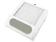 Bezmaisīšu nagu putekļu savācējs ar filtru, 80W, balts, BQ-858-8