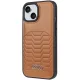 Audi iPhone 15 Plus / 14 Plus vāciņš Synthetic Leather MagSafe, brūns