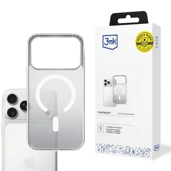 3mk Frosty MagCase tālruņa vāciņš iPhone 17 Pro, balts