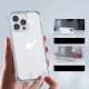 Joyroom Defender Series vāciņš iPhone 14 JR-14H1 ar statīva āķīšiem, caurspīdīgs