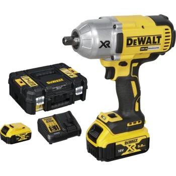 Akumulatora triecienuzgriežņatslēga DeWalt DCF899P2-QW 18V 2x 5.0 Ah 1/2"
