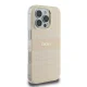 DKNY iPhone 16 Pro Max vāciņš Repeat Texture Pattern With Stripe, rozā