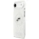 Karl Lagerfeld IML Glitter Karl&Choupette MagSafe vāciņš iPhone Air Pelēks