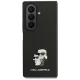 Karl Lagerfeld Saffiano Karl&Choupette piespraudes maciņš Samsung Galaxy Z Fold7 - melns | Karl&Amp;Choupette Pin...