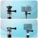 Tech-Protect GA100 monopods un pašportretu statīvs GoPro / DJI, Melns