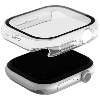 Uniq Nautic aizsargmaciņš Apple Watch Series 10 42mm - Dove / Caurspīdīgs