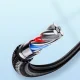 Joyroom Extraordinary Series A10 USB-A / USB-C kabelis 3A 1.2m melns