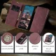Samsung Galaxy A34 (SM-A346) CASEME Wallet Magnetic Leather Case Cover, Wine Red | Telefona Vāciņš Maciņš Apvalks...