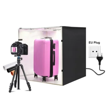 Puluz PU5080EU 80cm bezēnu telts ar 8500lm LED apgaismojumu