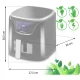 Berdsen BD-652 5L beztauku fritēra, 1500W, melna/sudraba