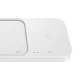 Samsung Wireless Charger Duo EP-P5400BWEGEU bezvadu induktīvais lādētājs 15W, balts