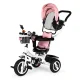 Ecotoys JM-066-9L PINK bērnu trīsritenis, rozā