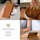 Tech-Protect iPhone 16e / 17e atverams vāciņš maciņš grāmatiņa Wallet Case, brūns