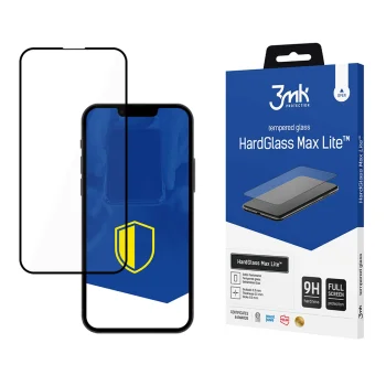 Rūdīts stikls priekš iPhone 13 Pro Max 9H no 3mk HardGlass Lite sērijas