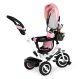 Ecotoys JM-066-9L PINK bērnu trīsritenis, rozā