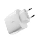 Puro PROLITE 45W USB-C tīkla lādētājs, balts