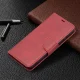 Huawei P50 Leather Stand Book Case Cover with Card Slots, Red | Telefona Vāciņš Maciņš Apvalks Grāmatiņa
