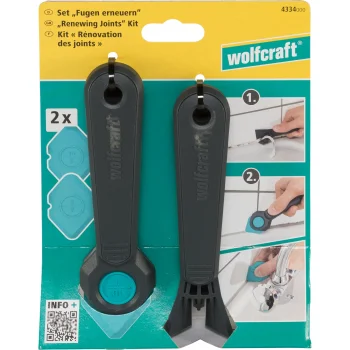 Wolfcraft šuvju atjaunošanas komplekts 4334000, 4 gab.
