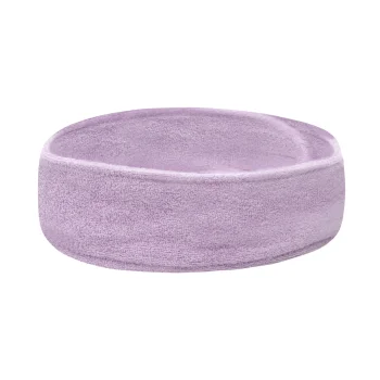 Frotē kosmētiskā matu lentiņa, violeta