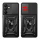 Samsung Galaxy A26 (SM-A266E/DS) Armor Guard TPU Hybrid Camshield Case Cover, Black | Telefona Vāciņš Maciņš...