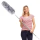 Teleskopiska putekļu slotiņa no mikrofibras (78-280 cm), pelēka