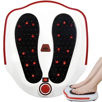 Elektriskais pēdu masieris ar vibrāciju un apsildi, 22W