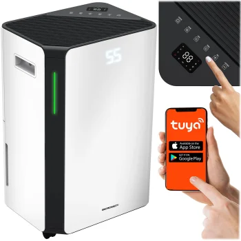 Kompresora gaisa sausinātājs Berdsen BD-532, 20L/24h, WiFi, balts