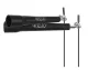 4Fizjo STANDARD+ lecamaukla ar metāla gultņiem un tērauda trosi, 300 cm, melna