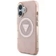 Guess IML Metal Glitter 4G MagSafe vāciņš Apple iPhone 16, Rozā