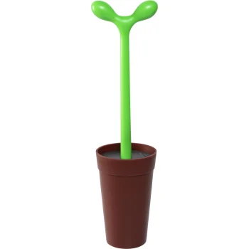 Alessi Merdolino tualetes birstes uzgalis ASG04, zaļš