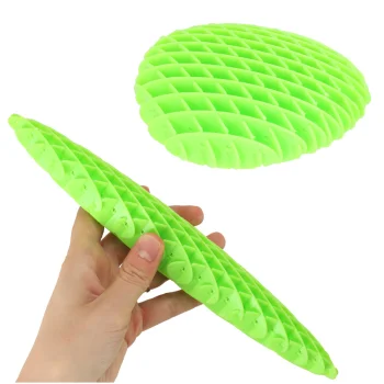 Staipāma antistresa rotaļlieta Fidget Worm, zaļa