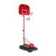 Multistore regulējams basketbola grozs ar statīvu, bumbu un pumpi
