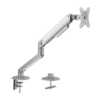Galda turētājs vienam monitoram 17"-32", ar atsperu mehānismu, līdz 9 kg, sudraba