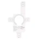 MagSafe magnētiskais gredzens Tech-Protect MMP-200, balts