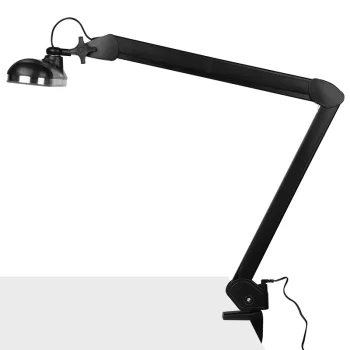 Kosmetoloģiskā LED lampa Elegante 801-l ar spīlēm, melna